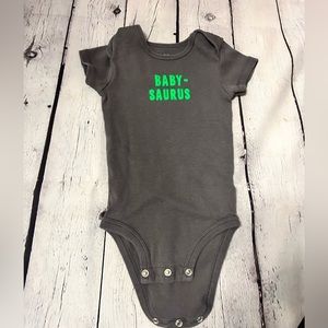 Baby-saurus onesie